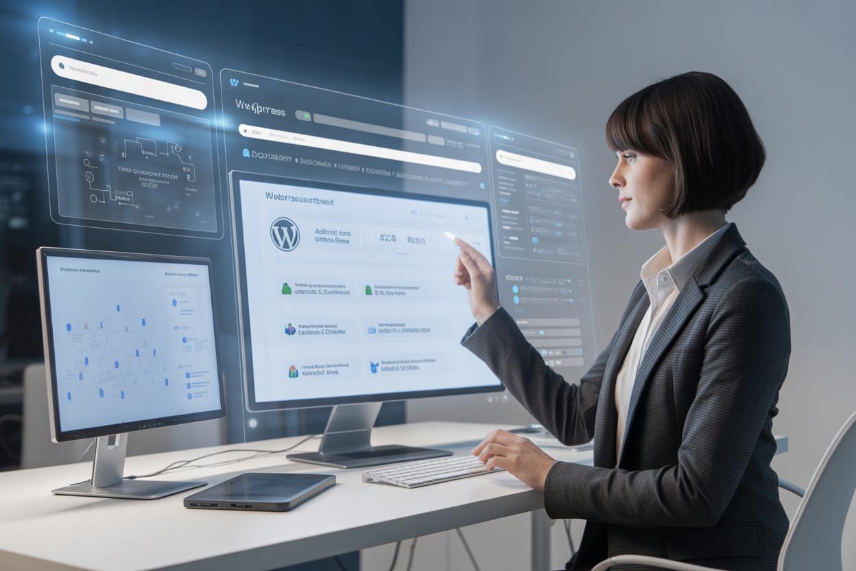 Otimização de WordPress com inteligência artificial para SEO